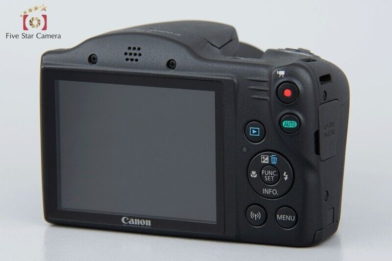 Near Mint!! Canon PowerShot SX420 IS Black 20.0 MP Digital Camera