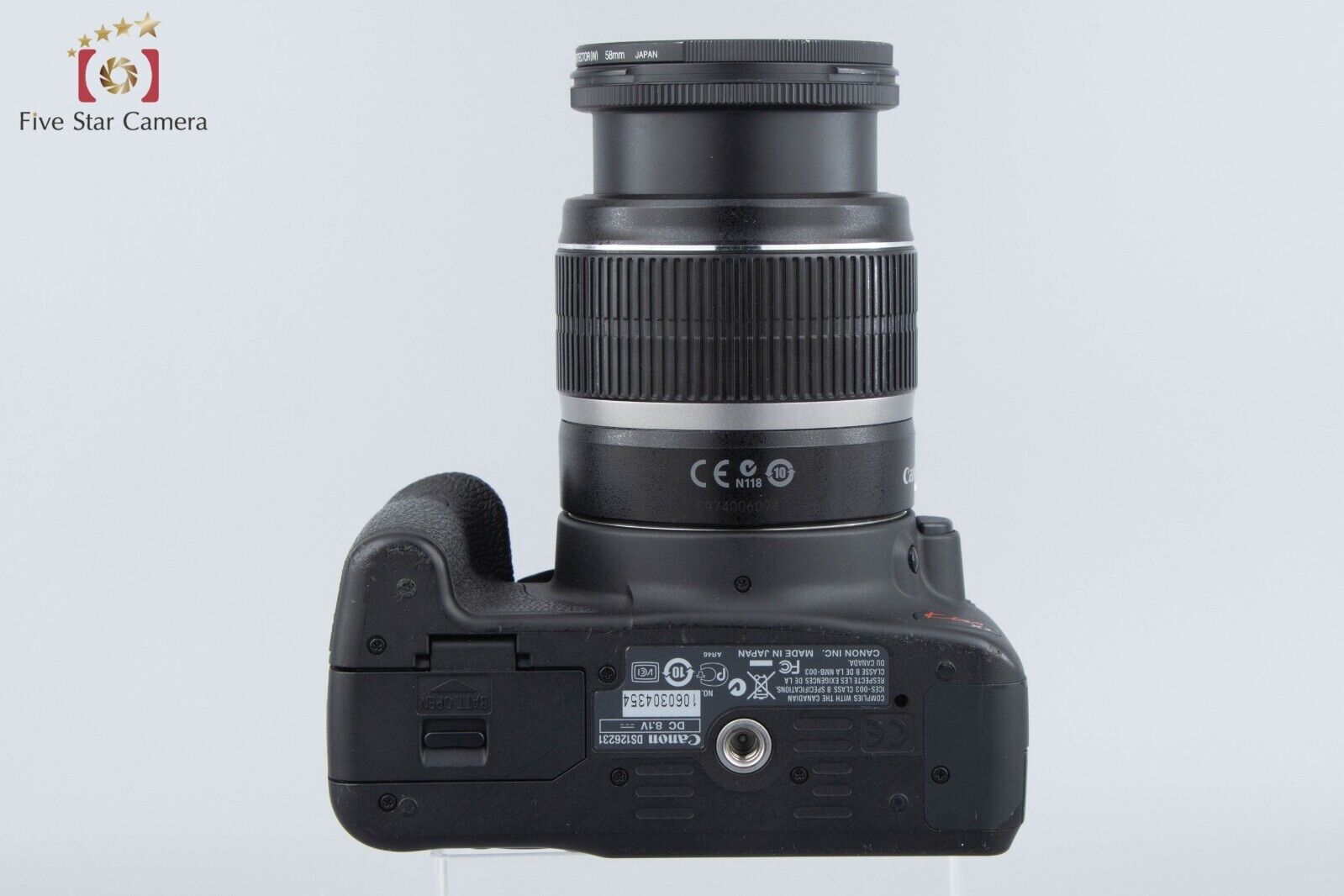 "Count 3,608" Canon EOS Kiss X3 / Rebel T1i / 500D 15.1MP EF-S 18-55 IS Lens Kit