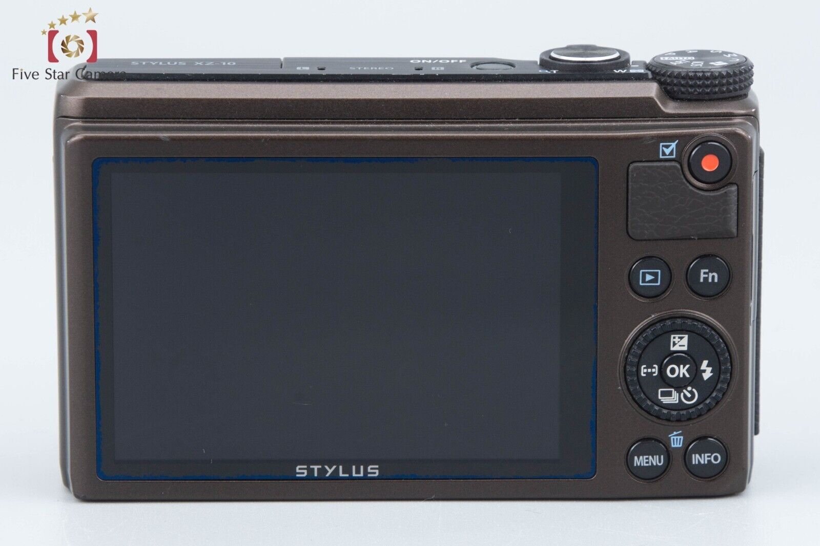 Olympus STYLUS XZ-10 Brown 12.0 MP Digital Camera