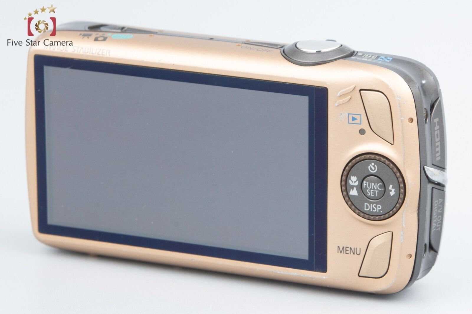 "As-Is" Canon IXY Digital 930 IS Brown 12.1 MP Digital Camera
