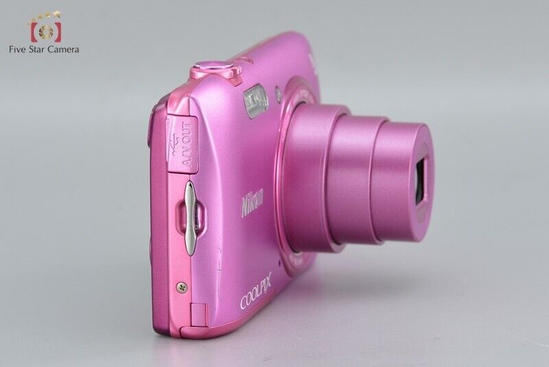 Excellent!! Nikon COOLPIX S3600 Pink 20.1 MP Digital Camera