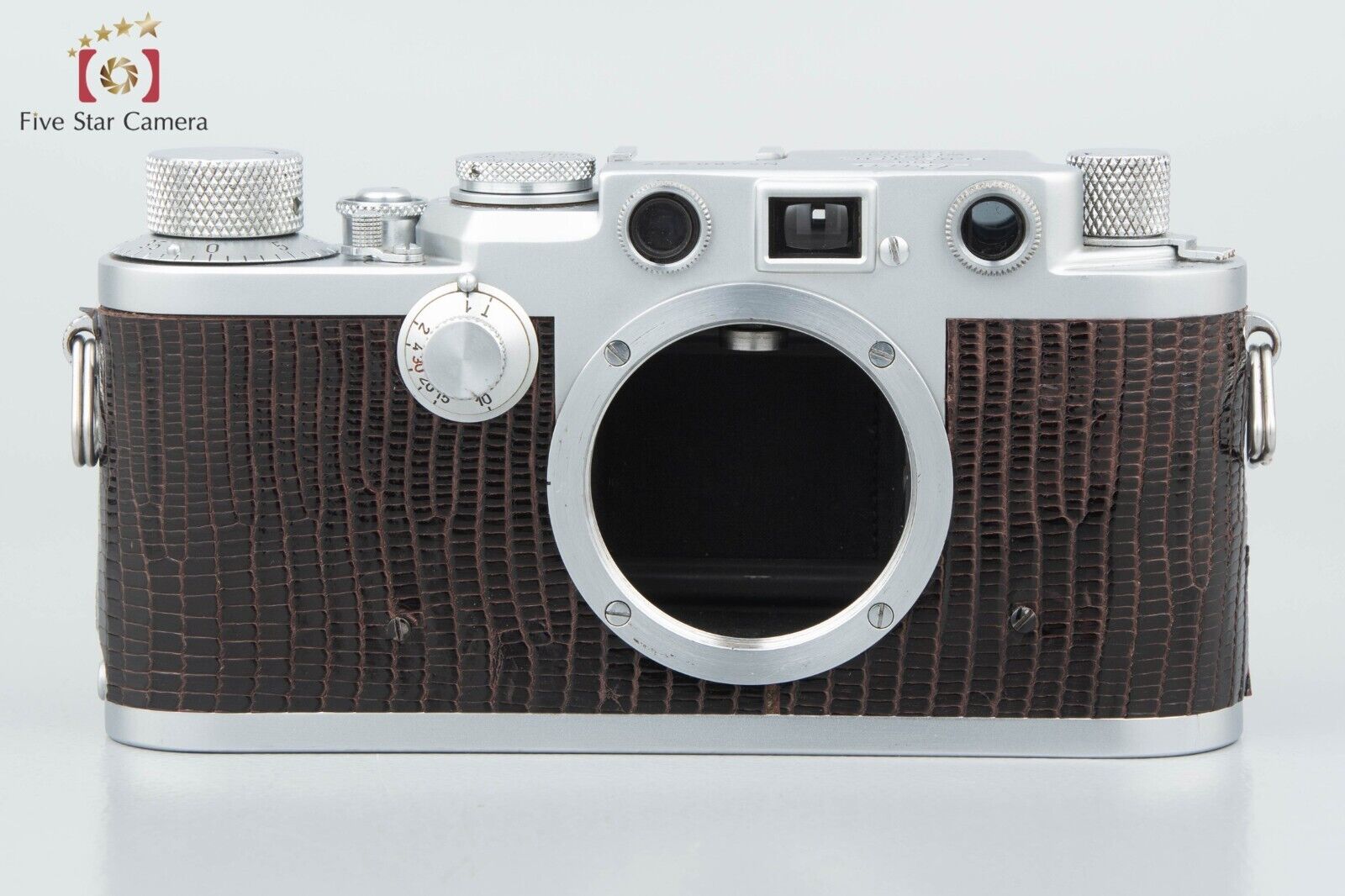 Very Good!! Leica IIIf Black Dial 35mm Rangefinder Film Camera