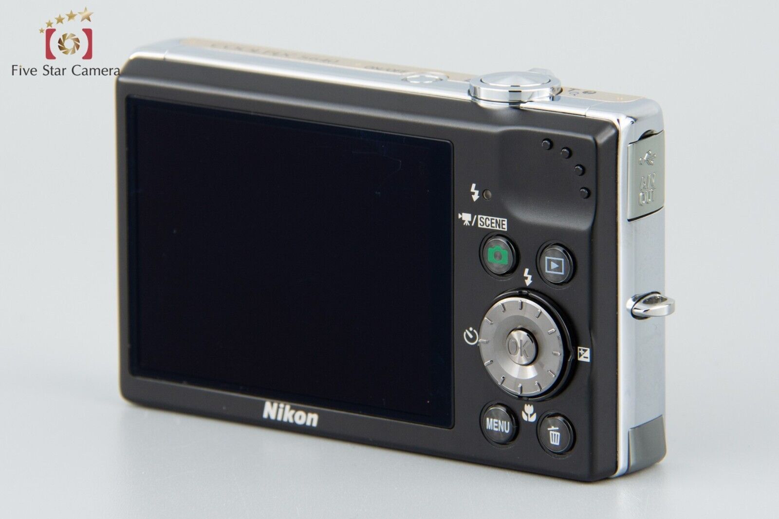 Very Good!! Nikon COOLPIX S640 Ice Silver 12.2 MP Digital Camera