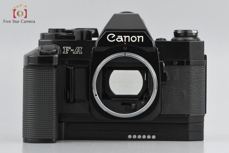 Rare!! Canon F-A 35mm SLR Film Camera Body w/ Motor Drive