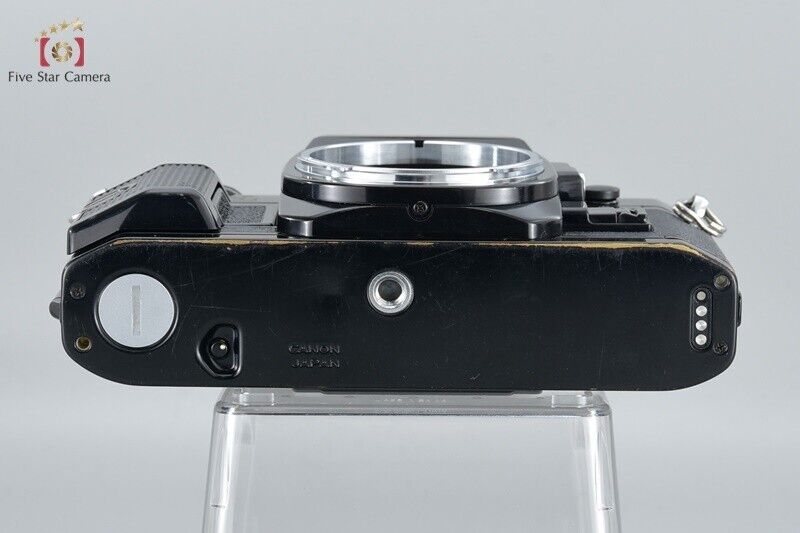 Very Good!! Canon AE-1 PROGRAM Black 35mm SLR Film Camera