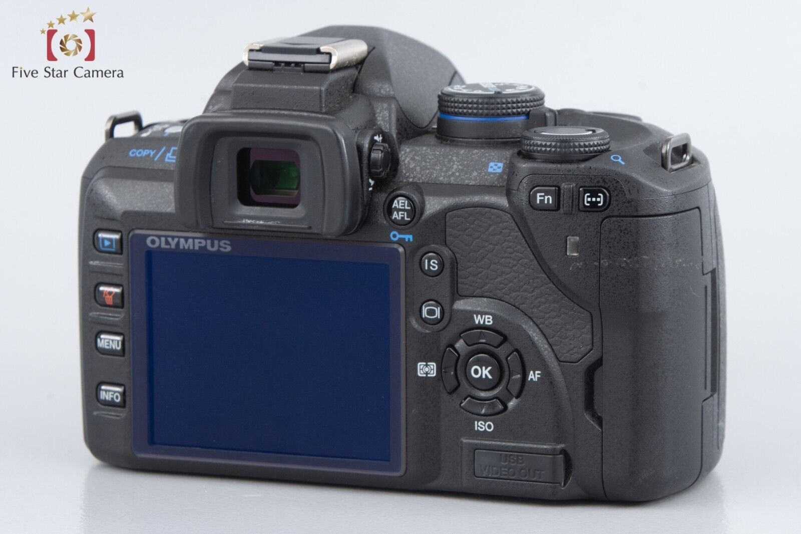 Near Mint!! Olympus E-520 10.0 MP DSLR 14-42 Lens Kit