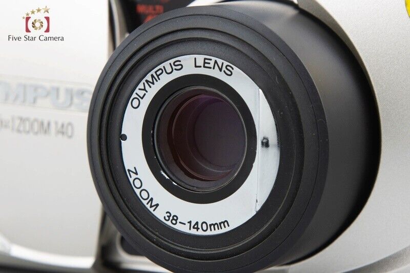 Excellent!! Olympus μ[mju:] ZOOM 140 Point & Shoot 35mm Film camera