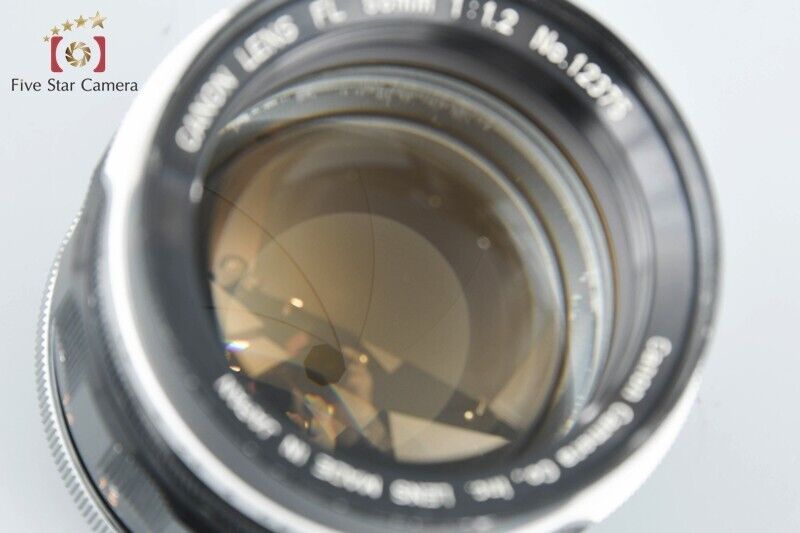Very Good!! Canon FL 58mm f/1.2 FD Mount Lens