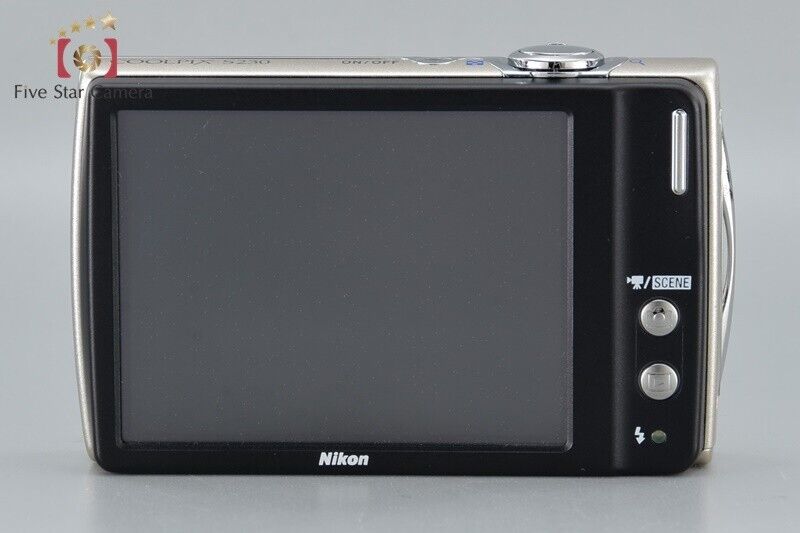 Excellent!! Nikon COOLPIX S230 Silver 10.0 MP Digital Camera