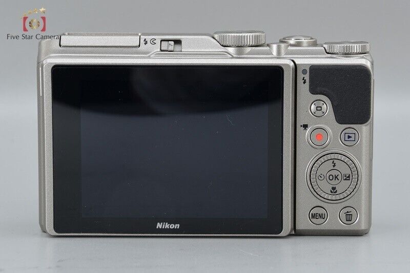 Near Mint!! Nikon COOLPIX A900 Silver 20.2 MP Digital Camera