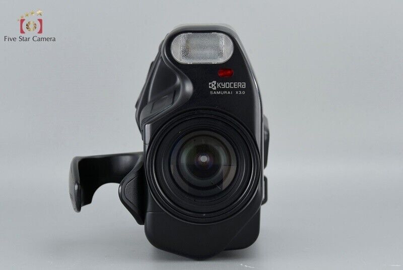 Very Good!! Kyocera Samurai X3.0 Point & Shoot Half Frame 35mm Film Camera