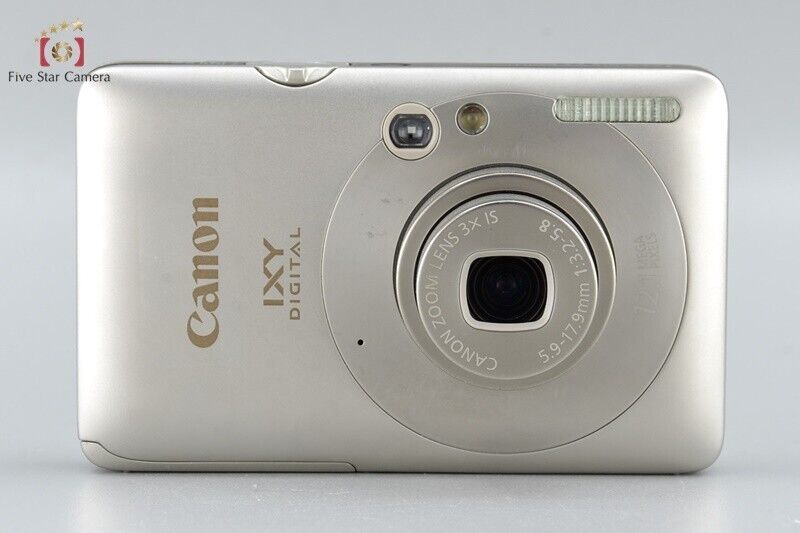 Very Good!! Canon IXY DIGITAL 210 IS Silver 12.1 MP Digital Camera