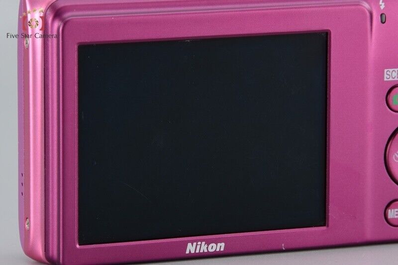 Excellent!! Nikon COOLPIX S3600 Pink 20.1 MP Digital Camera