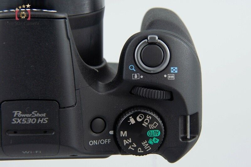 Near Mint!! Canon PowerShot SX530 HS Black 16.0 MP Digital Camera