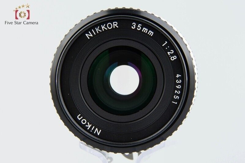 Near Mint!! Nikon Ai NIKKOR 35mm f/2.8 w/ Box