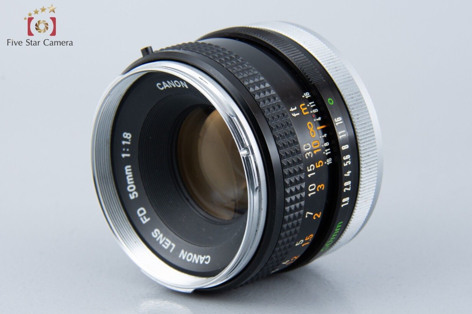 Very Good!! Canon FD 50mm f/1.8 Early Model