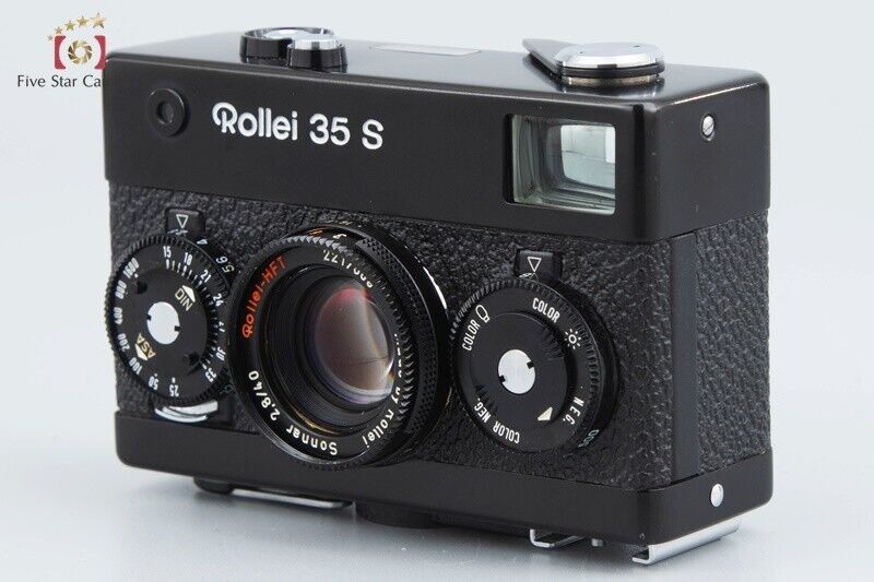 Very Good!! Rollei 35S Black 35mm Point & Shoot Film Camera
