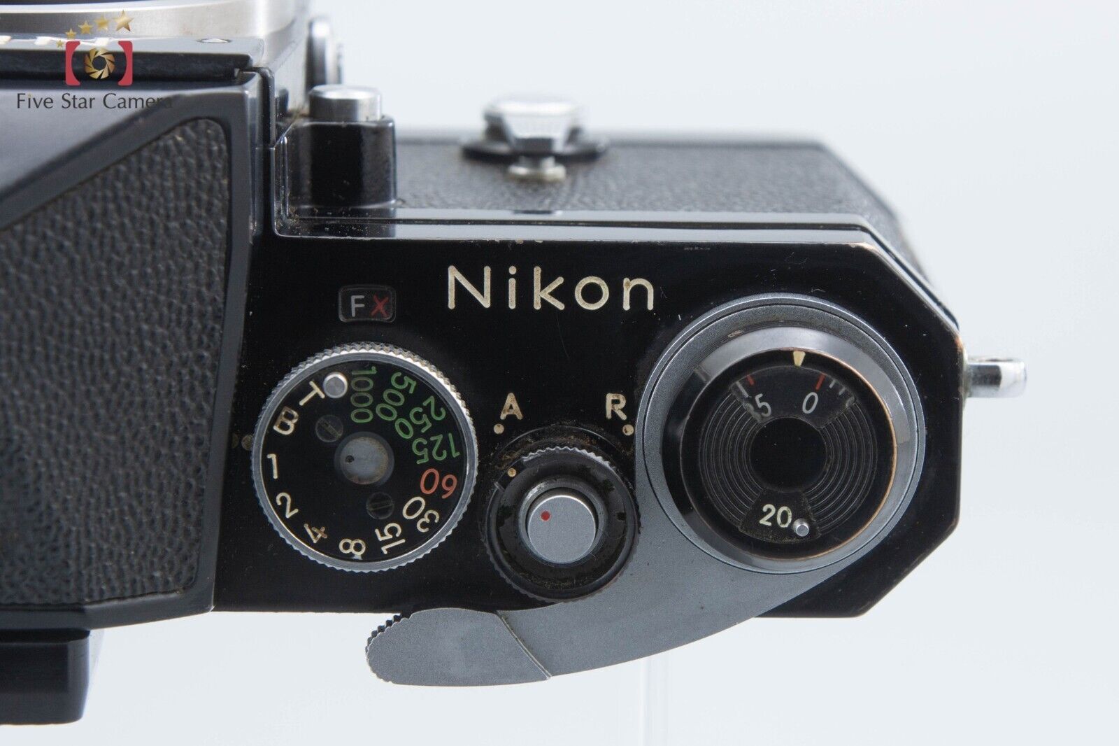 Nikon F Eye Level Black Mid Model 35mm SLR Film Camera Body
