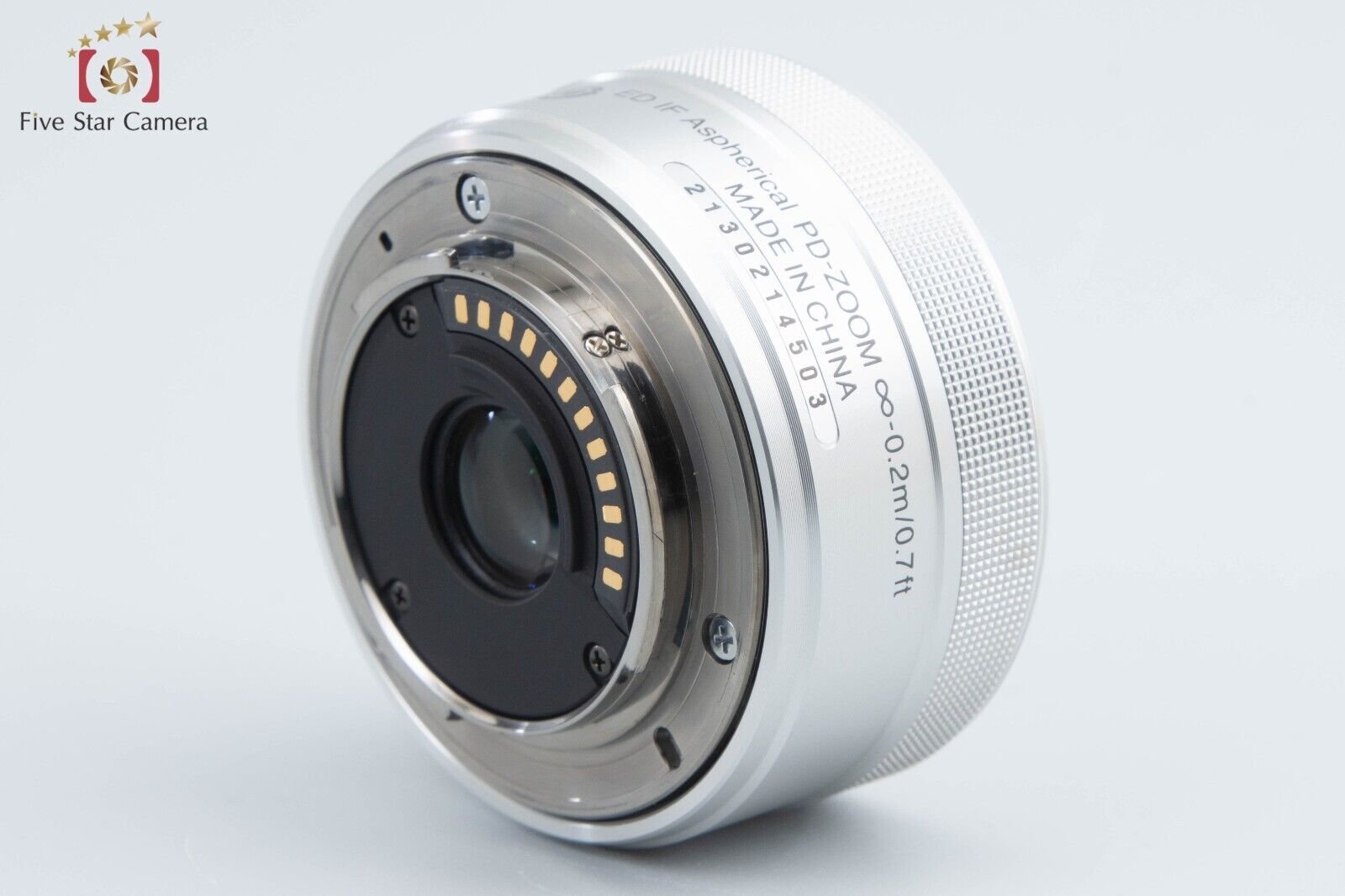 Very Good!! Nikon 1 J5 Silver 20.8 MP Digital Camera + 10-30mm f/3.5-5.6 VR Lens