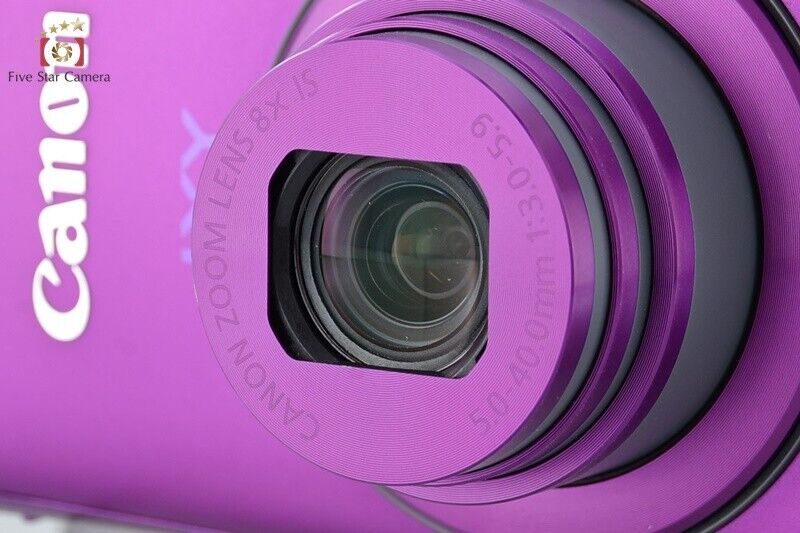 Very Good!! Canon IXY 600F Purple 12.1 MP Digital Camera