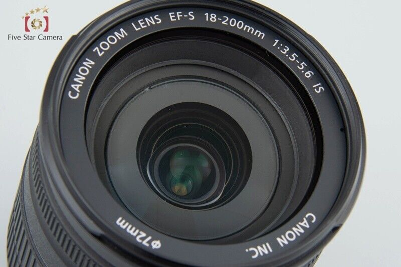 Excellent!! Canon EF-S 18-200mm f/3.5-5.6 IS