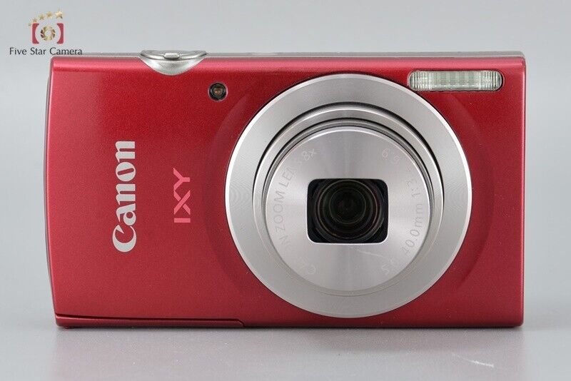 Mint!! Canon IXY 200 Red 20.0 MP Digital Camera