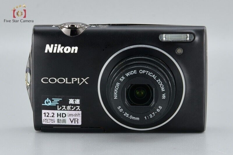 Very Good!! Nikon COOLPIX S5100 Black 12.0 MP Digital Camera