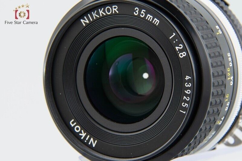 Near Mint!! Nikon Ai NIKKOR 35mm f/2.8 w/ Box