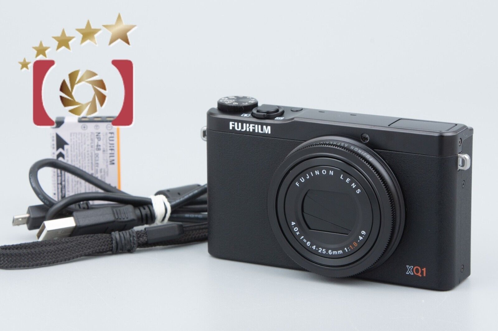 Near Mint!! Fujifilm XQ1 Black 12.0 MP Digital Camera