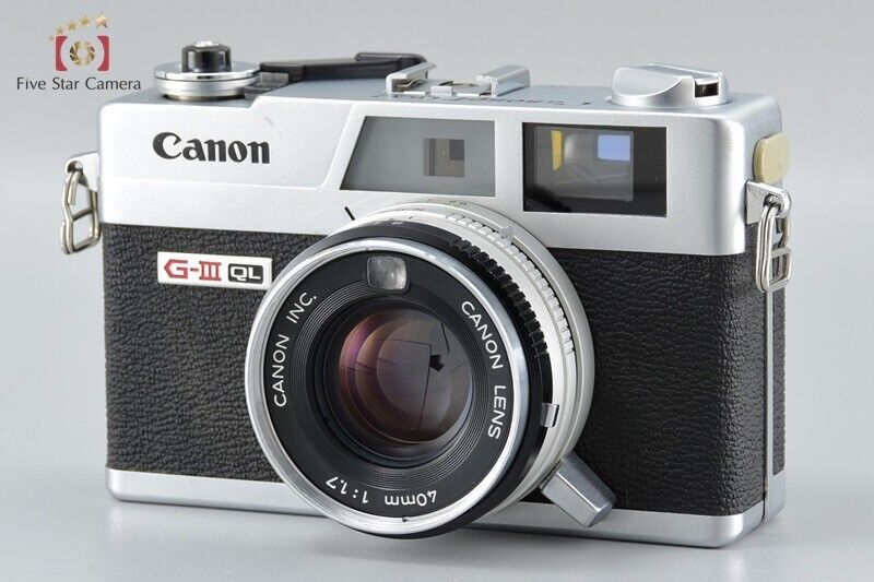 Very Good!! Canon Canonet QL17 GIII G3 35mm Rangefinder Film Camera