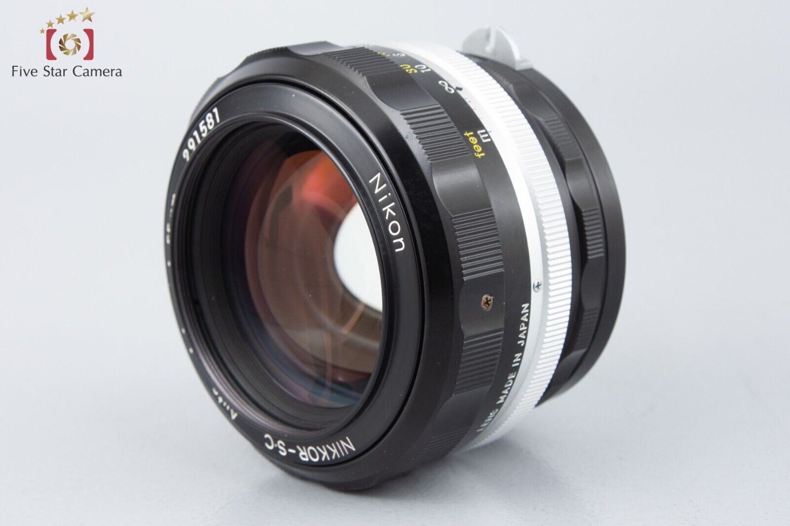 Nikon NIKKOR-S.C Auto 55mm f/1.2 Non Ai Lens