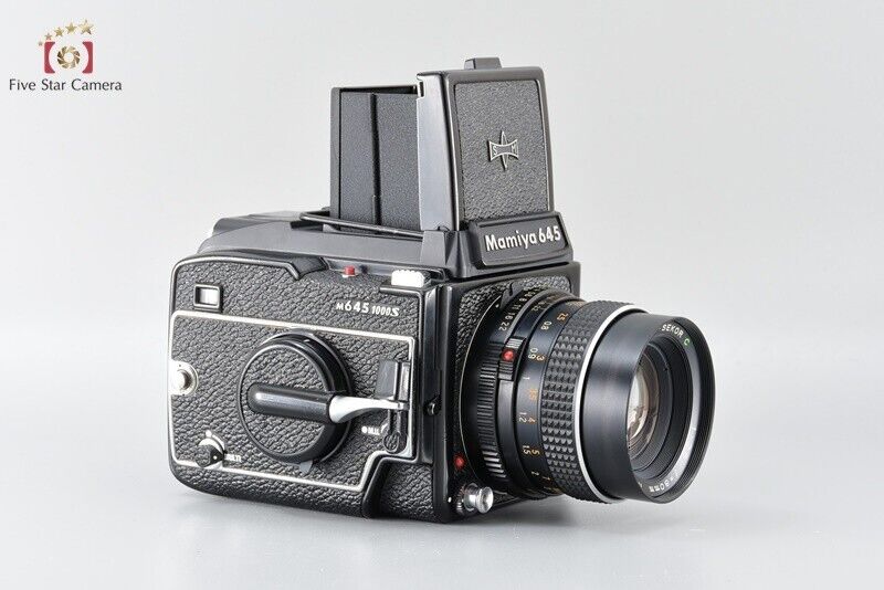 Very Good!! Mamiya M645 1000S Film Camera Body + SEKOR C 80mm f/2.8