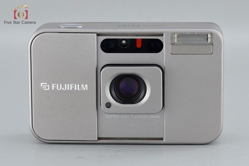 Very Good!! FUJIFILM Cardia mini TIARA 35mm Point & Shoot Film Camera