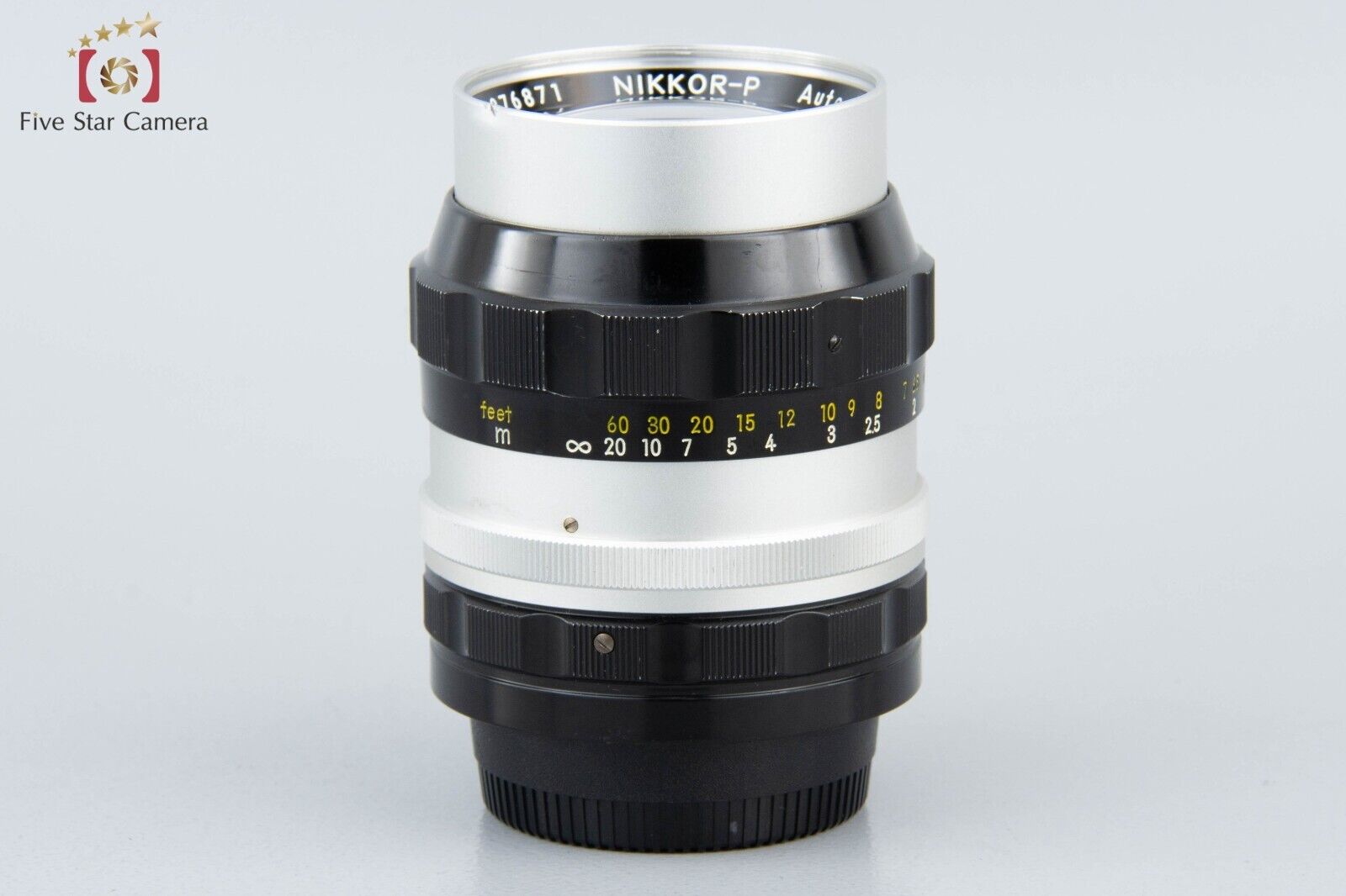 Very Good!! Nikon NIKKOR-P Auto 105mm f/2.5 Non Ai Lens
