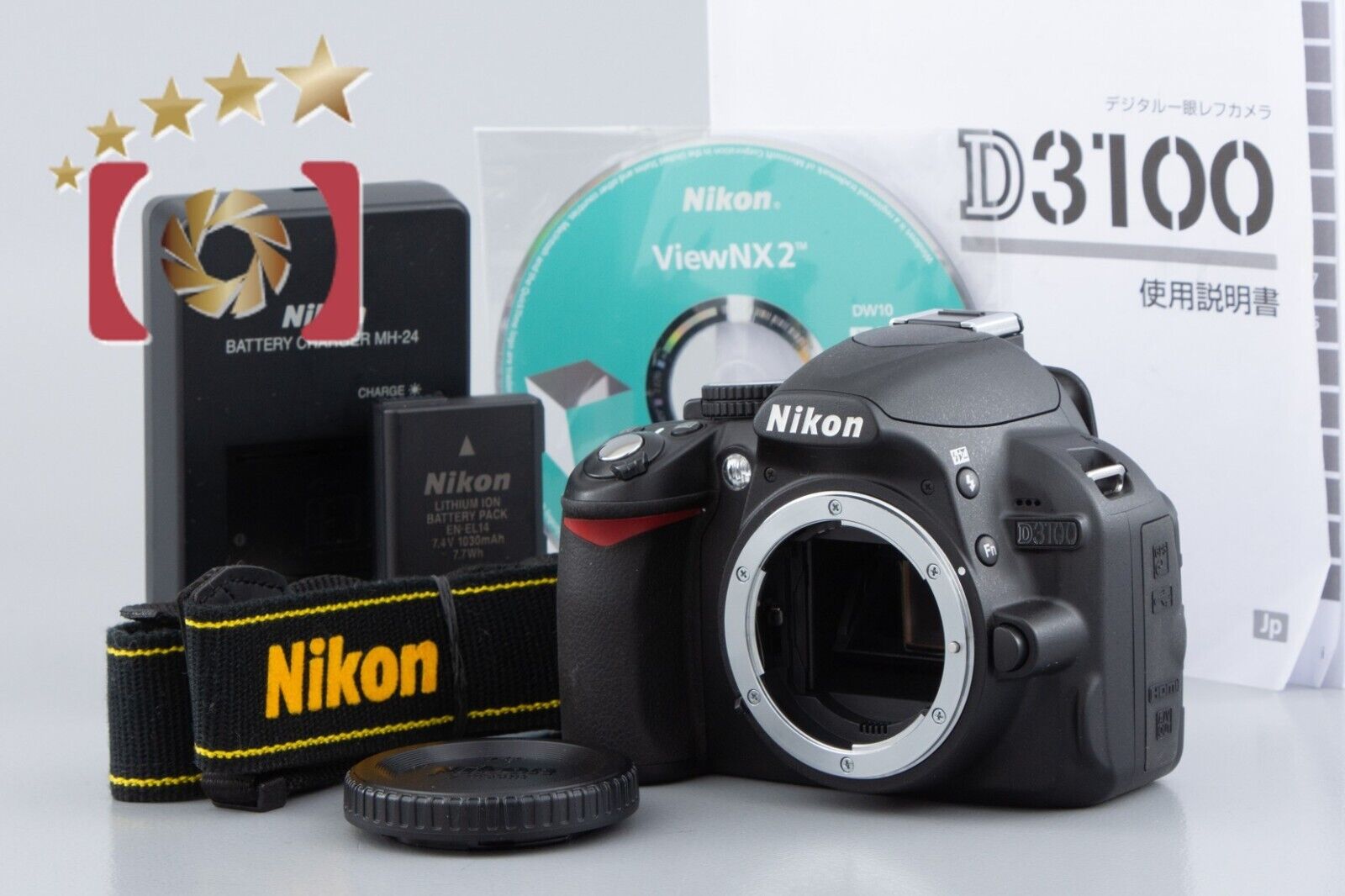 "Shutter count 290" Nikon D3100 14.2 MP Digital SLR Camera