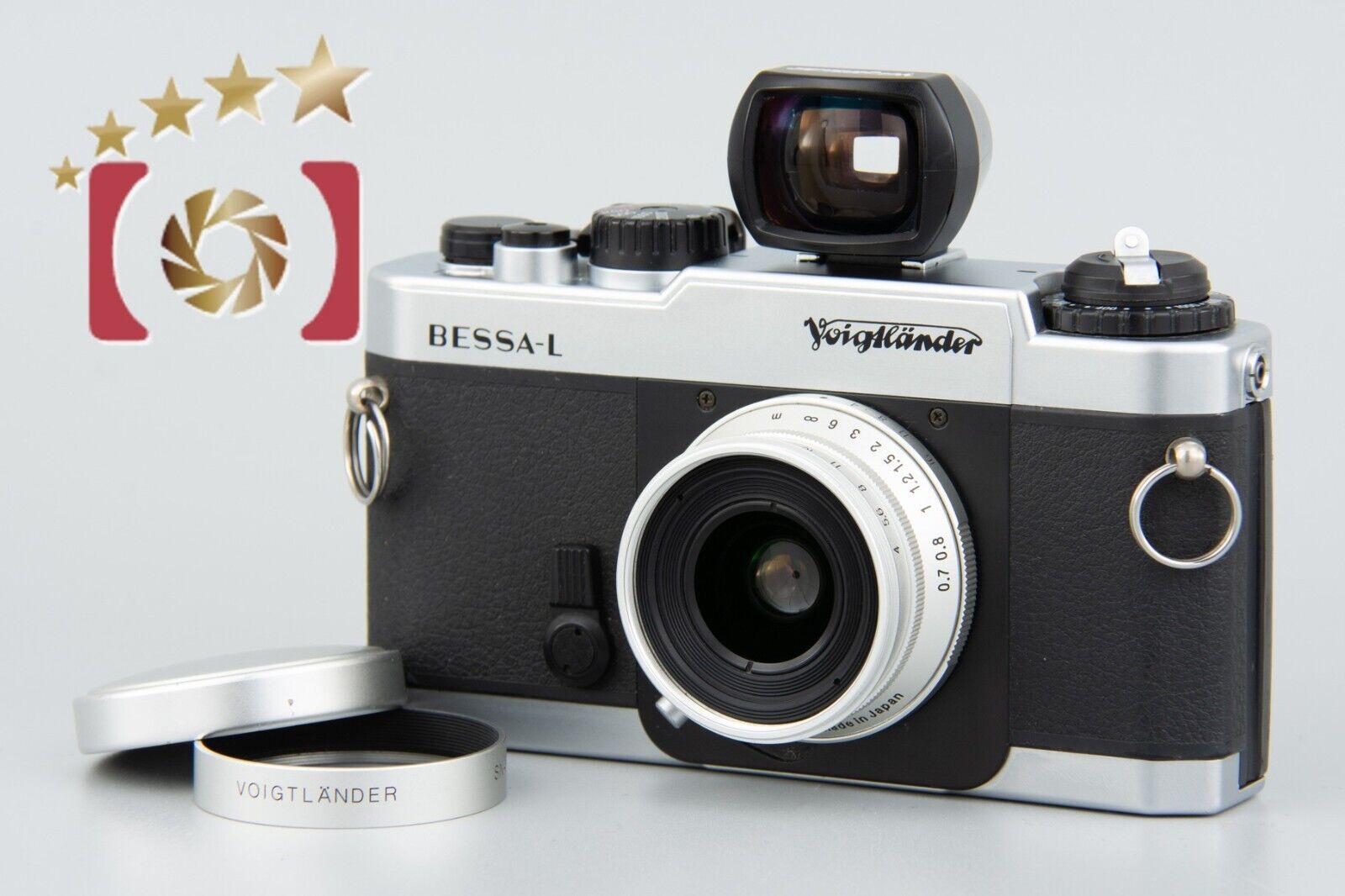 Voigtlander BESSA-L Silver + SNAPSHOT-SKOPAR 25mm f/4 MC w/ 25mm Viewfinder
