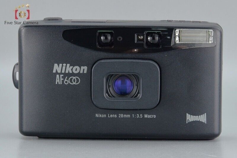 Nikon AF600 Black 35mm Point & Shoot Film Camera