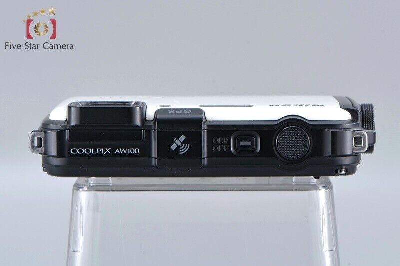 Nikon COOLPIX AW100 White 16.0 MP Digital Camera