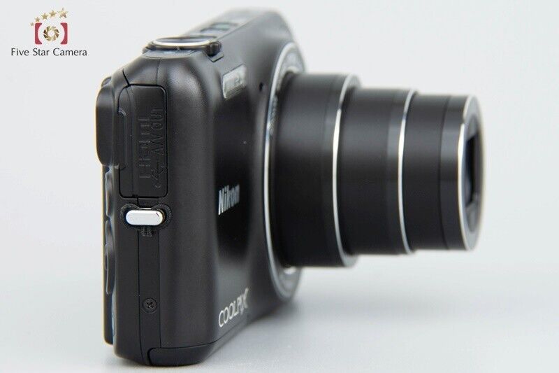 Near Mint!! Nikon COOLPIX S6600 Black 16.0 MP Digital Camera w/ Box
