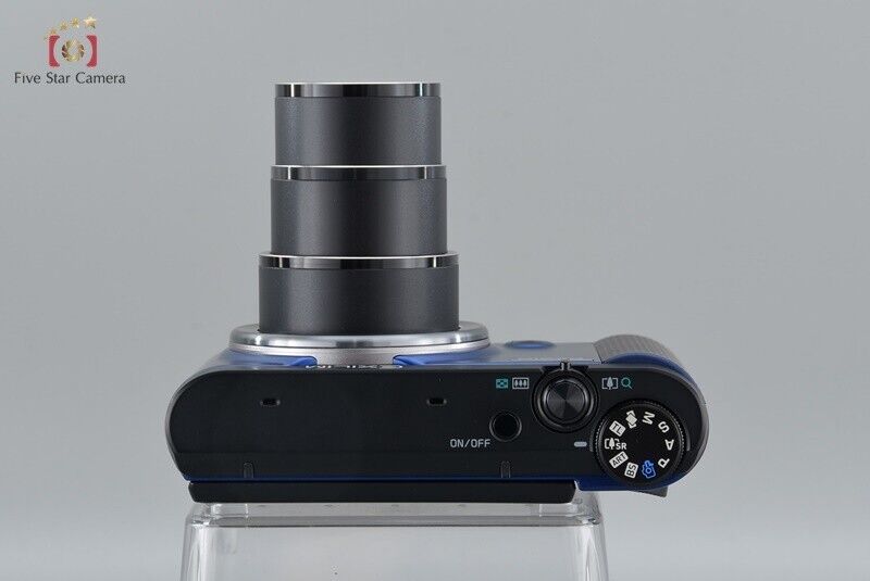 Very Good!! Casio HIGH SPEED EXILIM EX-ZR1600 Blue 16.1 MP Digital Camera w/Box