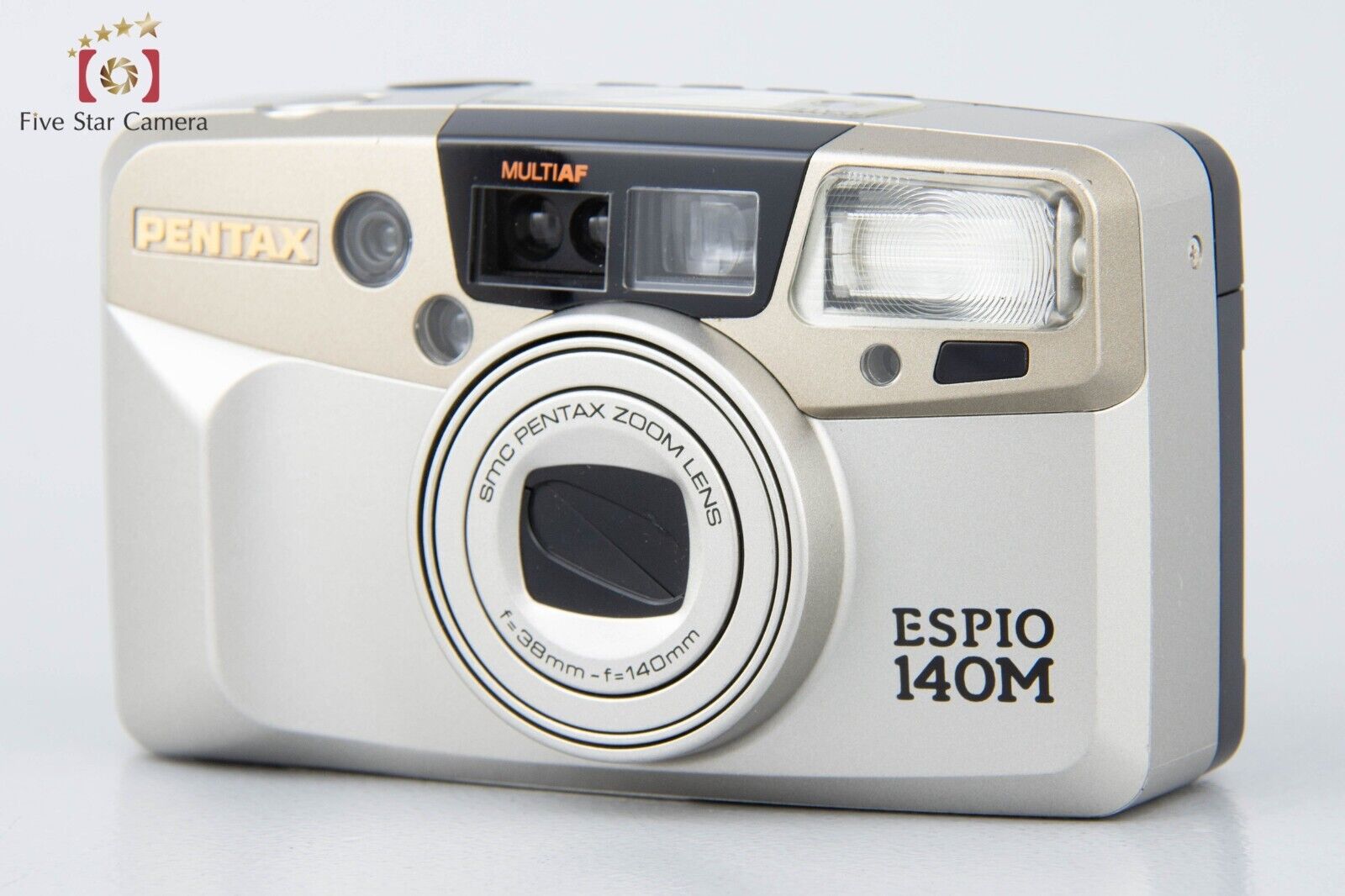 Very Good!! Pentax ESPIO 140M 35mm Point & Shoot Film Camera