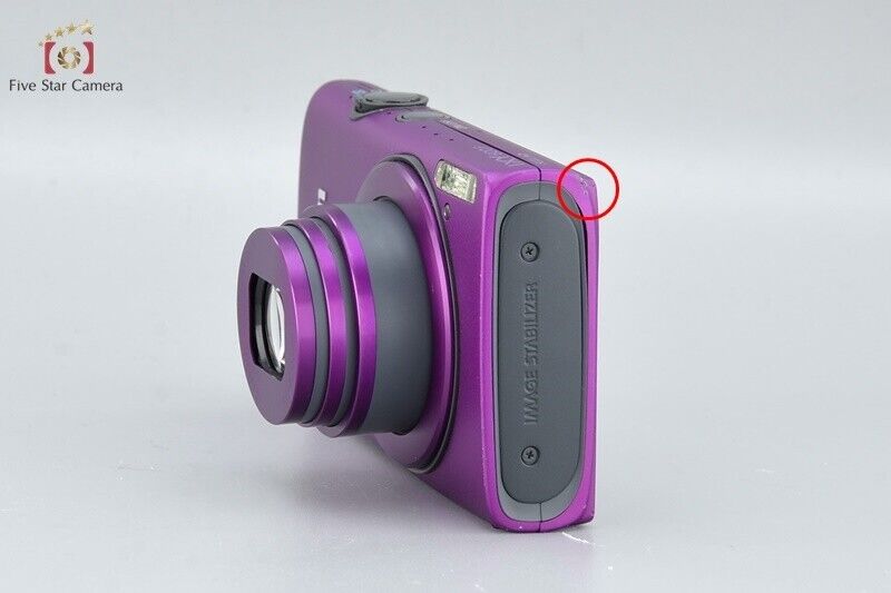 Very Good!! Canon IXY 600F Purple 12.1 MP Digital Camera