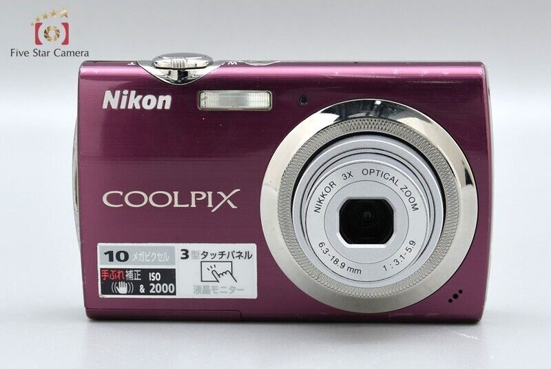 Very Good!! Nikon COOLPIX S230 Purple 10.0 MP Digital Camera