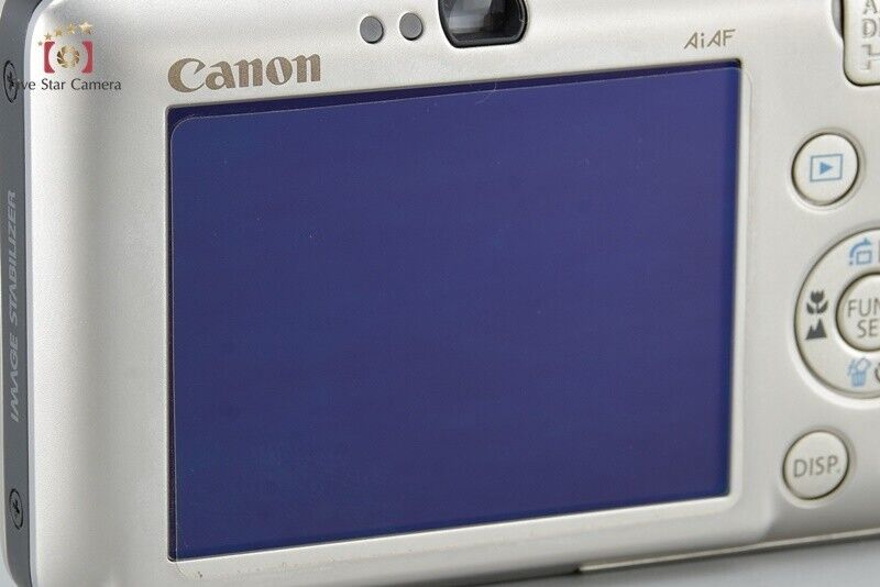 Very Good!! Canon IXY DIGITAL 210 IS Silver 12.1 MP Digital Camera