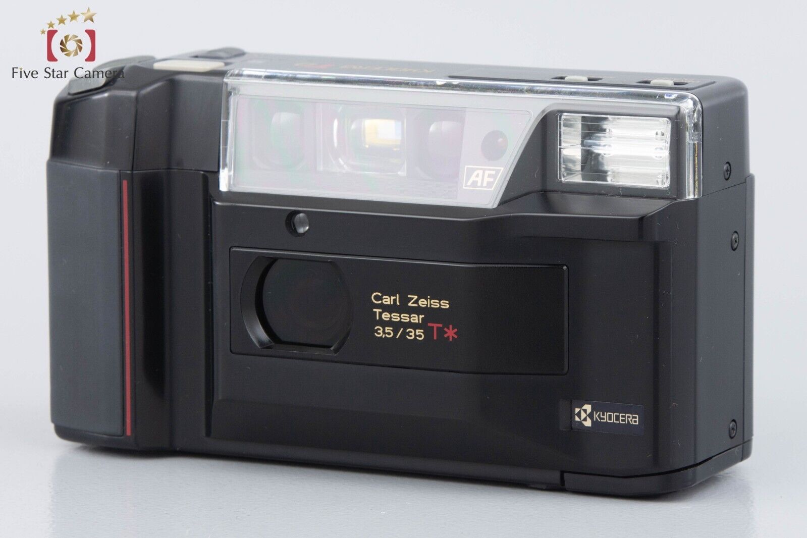 Very Good! Kyocera TD Carl Zeiss Tessar 35/3.5 T* 35mm Point & Shoot Film Camera