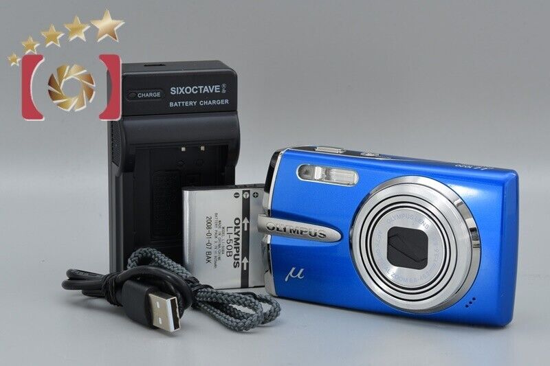 Excellent!! Olympus μ[mju:] 1020 Royal Blue 10.1 MP Digital Camera