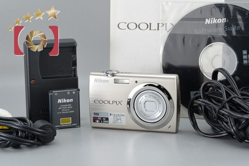 Excellent!! Nikon COOLPIX S230 Silver 10.0 MP Digital Camera