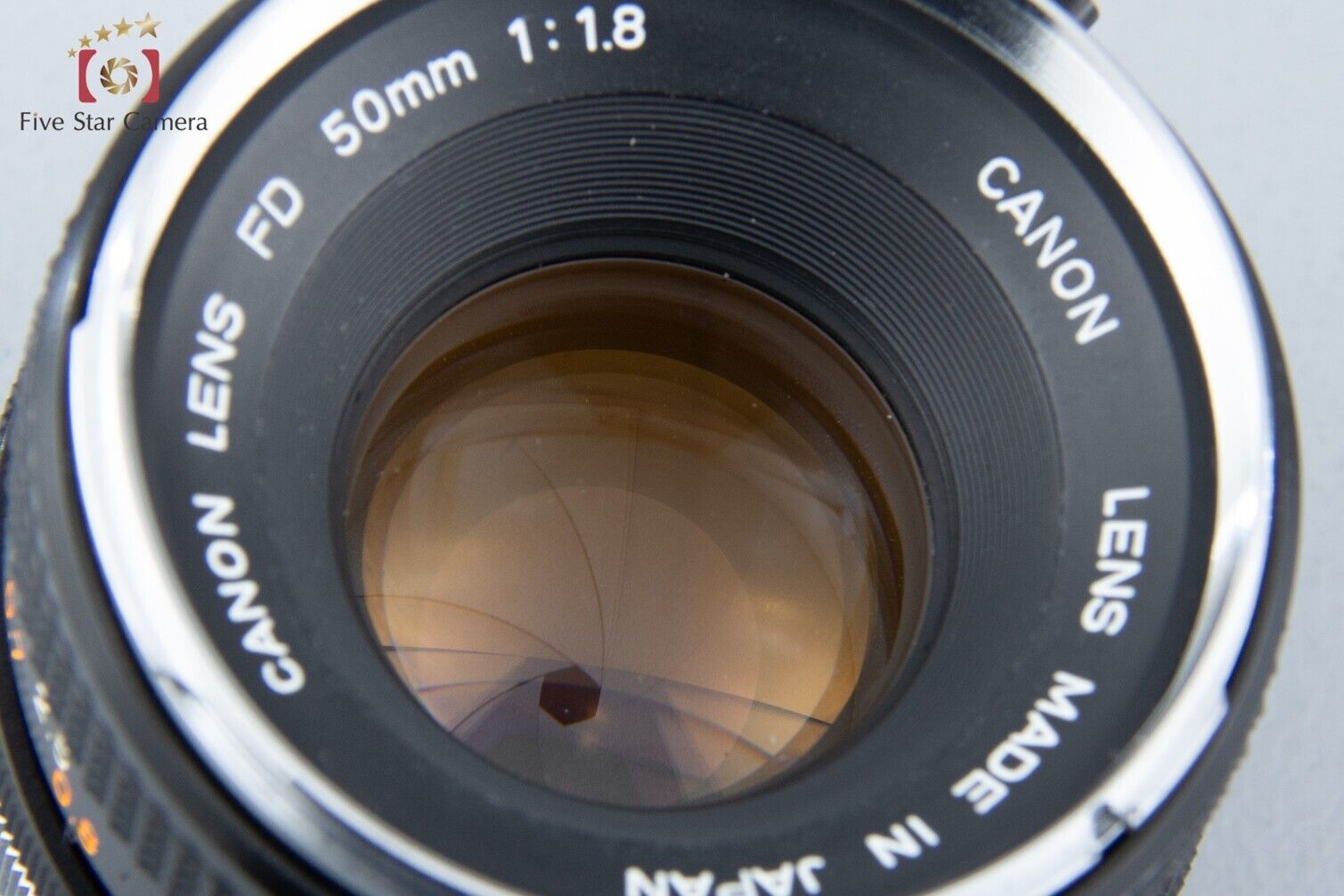 Very Good!! Canon FD 50mm f/1.8 Early Model