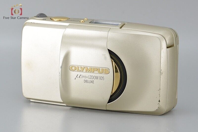 Very Good!! Olympus μ[mju:] ZOOM 105 35mm Point & Shoot Film Camera
