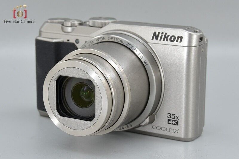 Near Mint!! Nikon COOLPIX A900 Silver 20.2 MP Digital Camera